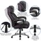 Emma and Oliver 500 lb. Big & Tall Height Adjustable Headrest Swivel Ergonomic Office Chair